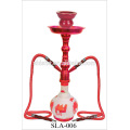 Moda diseño Shihsa cachimba con doble tubo